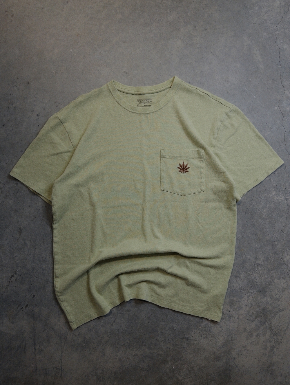 Patagonia Sage Green Pocket Tee
